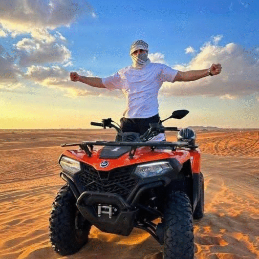 Combo Desert Safari With Quad Bike